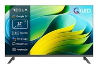 TESLA QLED Google TV Q32E665GHS, 32", HD Ready, HDR10